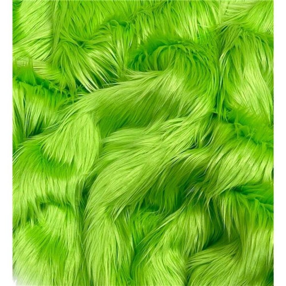 Shaggy Faux Fur Fabric by The Yard - 18" X 60" Inch Wide - Fluffy Fur Fabric